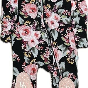 3-6 Posh Peanut Milana Ruffled Footie